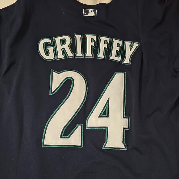 Majestic Black Mariners Jersey - Picture 4 of 4